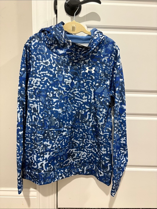 Under Armour Other - Under Armour Blue and White Camo Hoodie